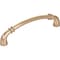 Jeffrey Alexander 128 mm Center-to-Center Satin Bronze Marie Cabinet Pull 445-128SBZ - alternate 1